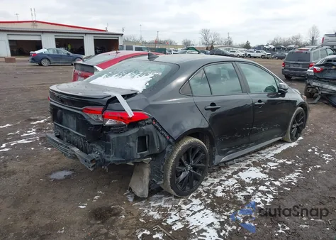 2021 Toyota Corolla Se Nightshade Edition из США, поврежденный, VIN 5YFS4MCE9MP069096